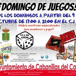 CARTEL DOMINGO JUEGOS WEB