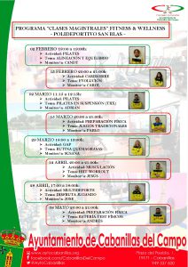 CARTEL CLASES MAGISTRALES