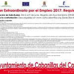 CARTEL PLAN DE EMPLEO 2017 REQUISITOS WEB