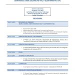 PROGRAMA DEL SEMINARIO