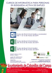 CARTEL CURSOS DE INFORMATICA WEB