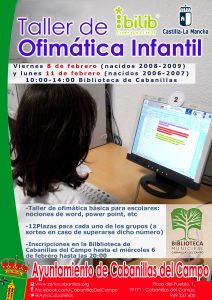 CARTEL OFIMATICA INFANTIL