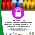 CARTEL TALLER CYBERBULLING WEB