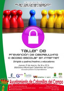 CARTEL TALLER CYBERBULLING WEB