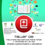 CARTEL TALLER RECURSOS EDUCATIVOS WEB