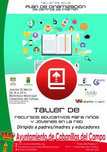 CARTEL TALLER RECURSOS EDUCATIVOS WEB