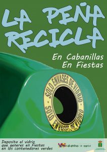 CARTEL RECICLAJE VIDRIO IMPRIMIR A3